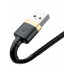 Кабель USB 2.0 A- Lightning 3м Baseus Cafule Cable 2A CALKLF провод шнур штекер для зарядки айфона