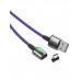 Магнитный кабель USB 2.0 A (m) - micro USB 2.0 B (m) 1м Baseus Zinc Magnetic Cable