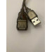 Кабель удлинительный USB2.0 TELECOM USB 2.0 A/M - USB 2.0 A/F прозрачная изоляция 5м шнур провод